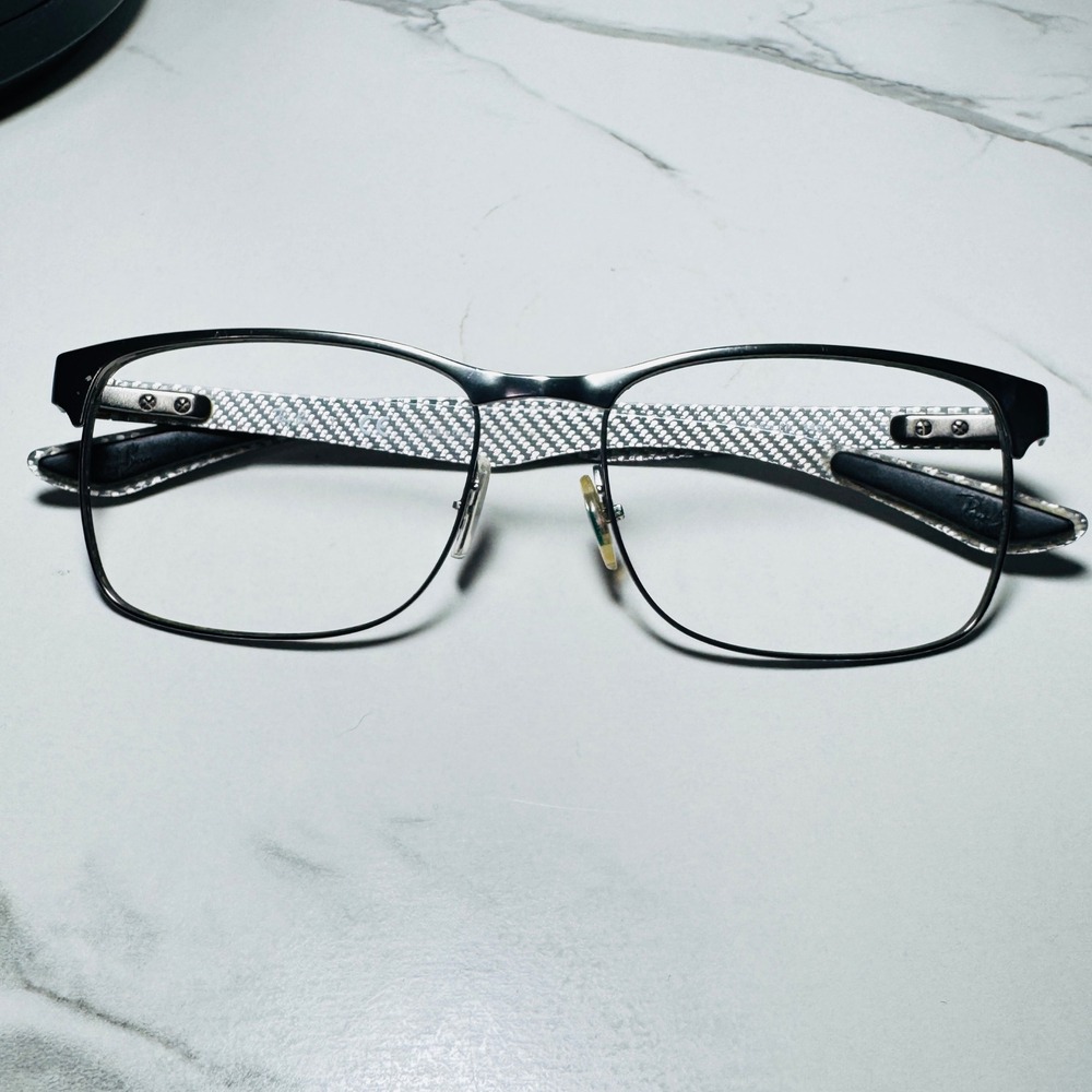 Ray-Ban RB8416 2620 Tech Carbon Fiber Eyeglass Frames Gunmetal Grey 55-17-145